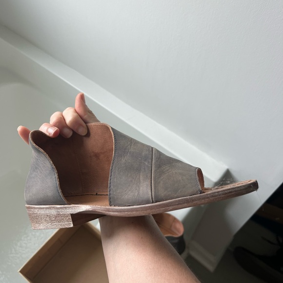 FREE PEOPLE Sandal Mont Blanc Dark Grey size 37 - Picture 3 of 5